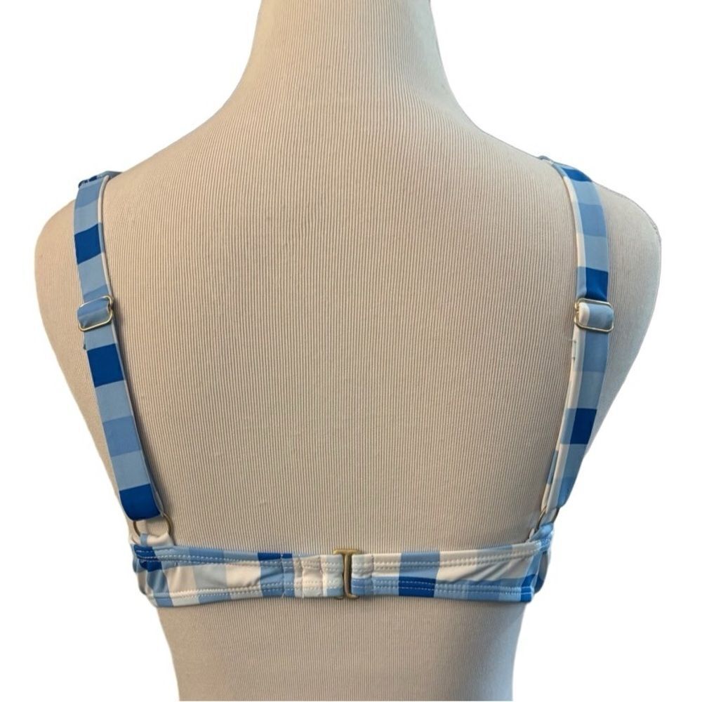 NWOT Cotton-On Body Swim Top Blue & White - Picture 2 of 5